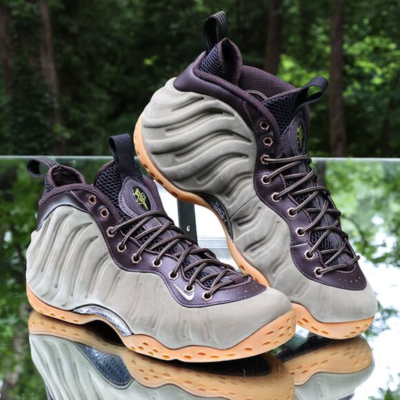 Nike Air Foamposite One Olive Green Gum Size 9.5 - Picture 1 of 11
